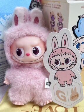 Authentic Labubu 4.0 Pin for Love Letter G | Cheap Clearance Price Ready to Ship